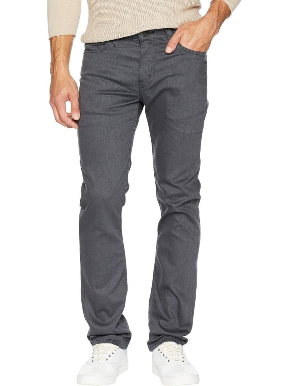 Slim Fit Men's Jeans - Stylish Casual Denim Pants for Everyday Wear